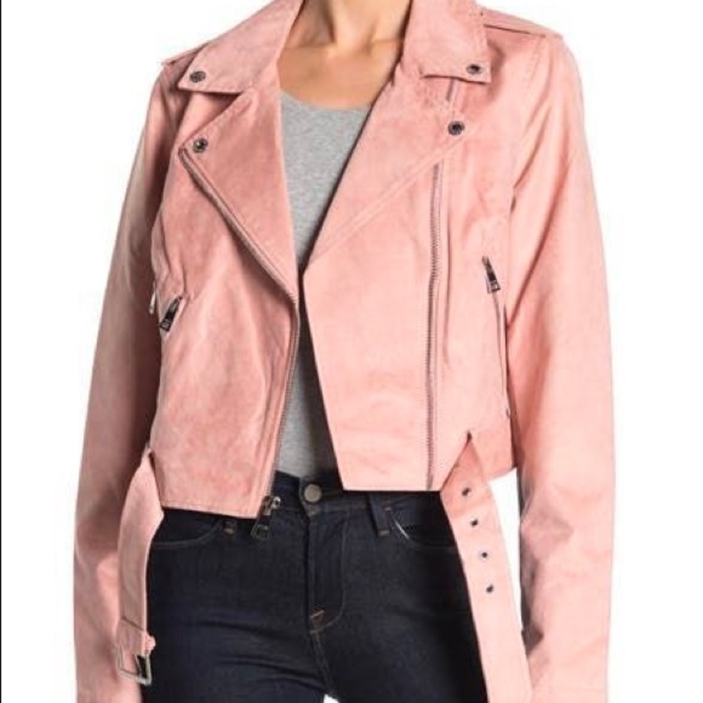 Levi’s Faux Suede Moto Jacket